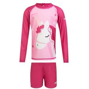 Regatta Childrens/Kids Luna The Unicorn Rash Guard / Sweet Pink